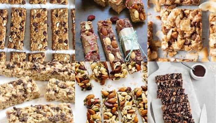 granola bars homemade