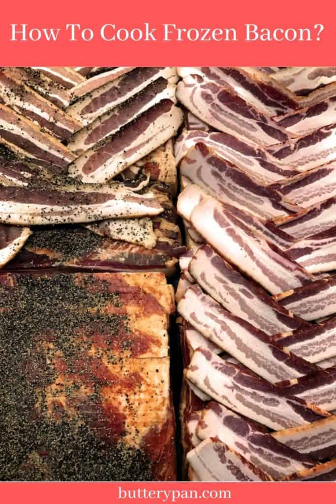 how to cook frozen bacon