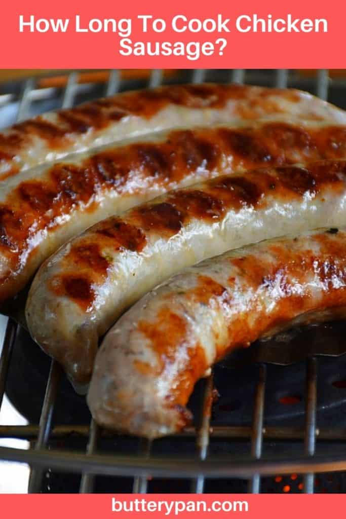 How Long To Cook Chicken Sausage pin
