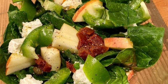 Spinach Apple Salad