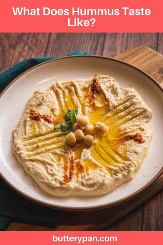 What Does Hummus Taste Like pin