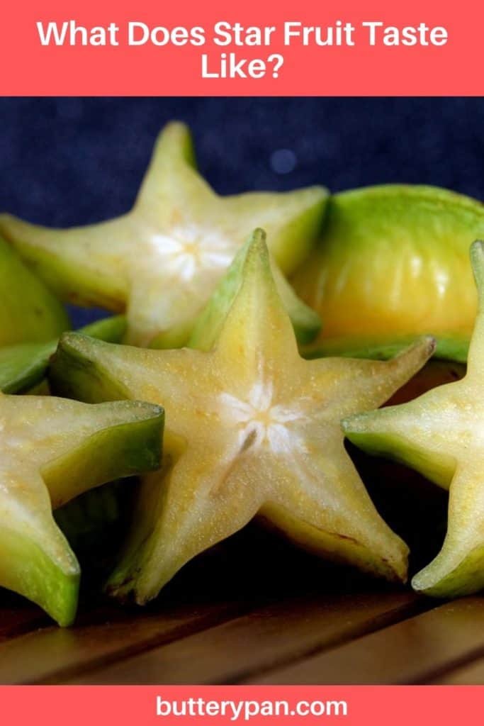 What Does Star Fruit Taste Like pin