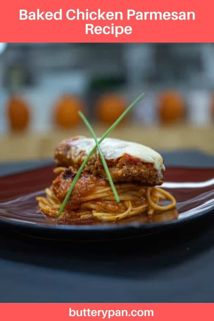 Baked Chicken Parmesan pin