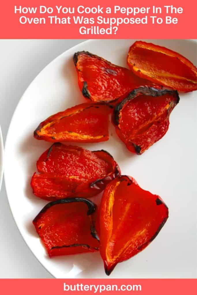 How Do You Cook a Pepper In The Oven That Was Supposed To Be Grilled pin pin