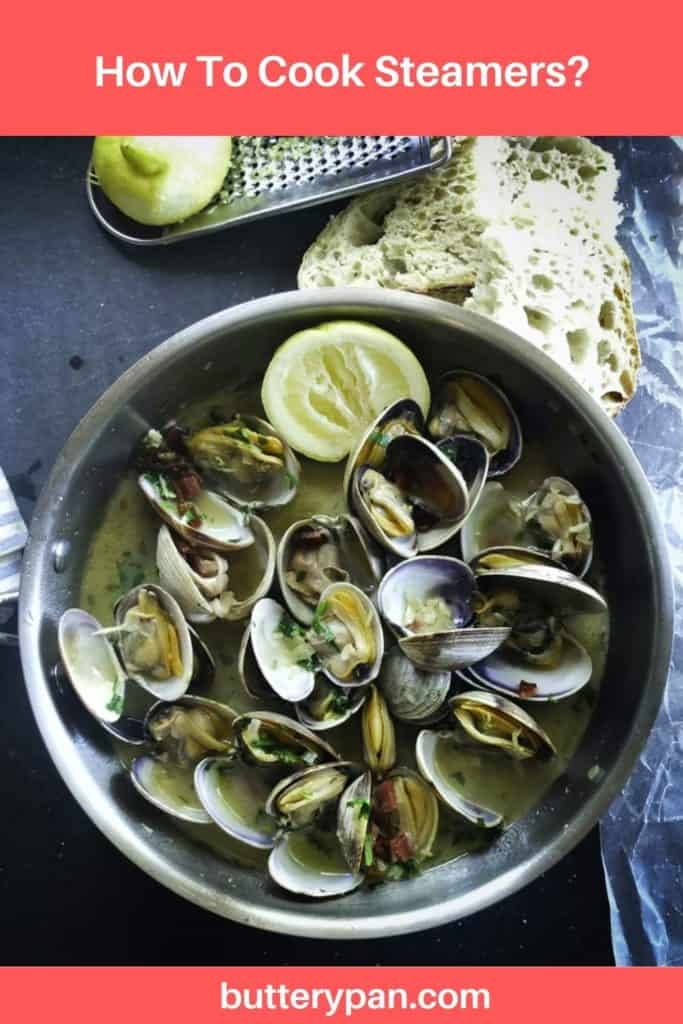How To Cook Steamers pin