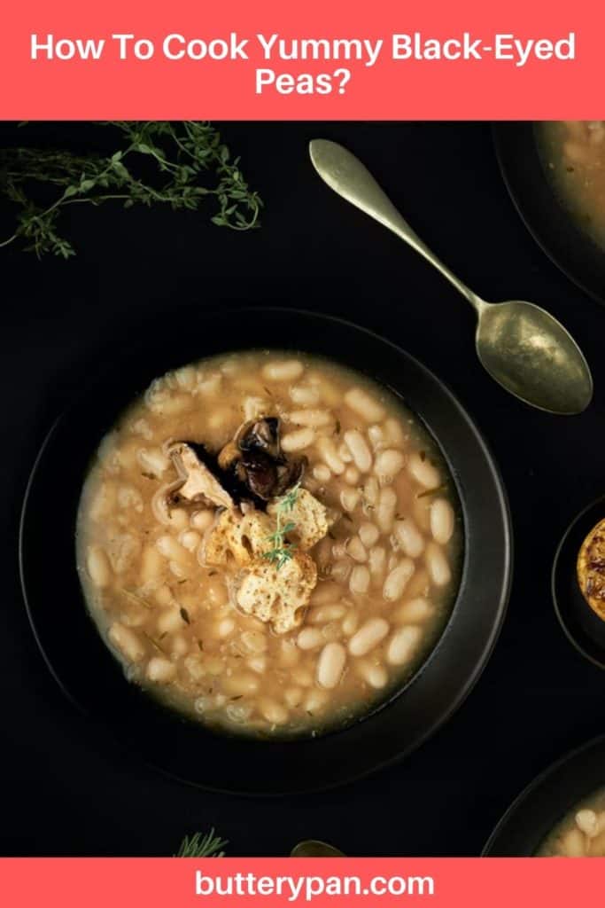 How To Cook Yummy Black-Eyed Peas pin