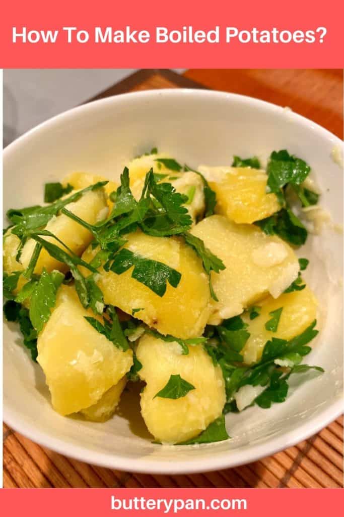 How To Make Boiled Potatoes pin