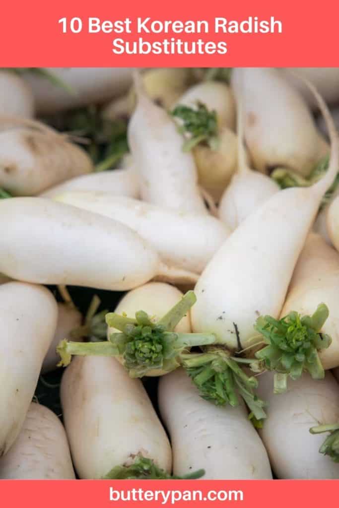 10 Best Korean Radish Substitutes pin