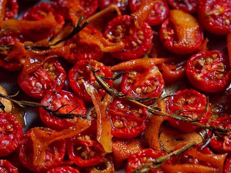 semi-dried tomatoes