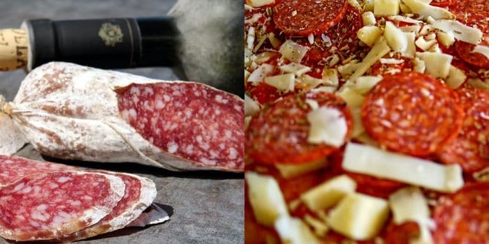 Salami Vs Pepperoni