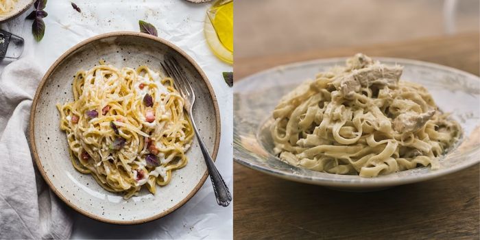 Carbonara vs alfredo