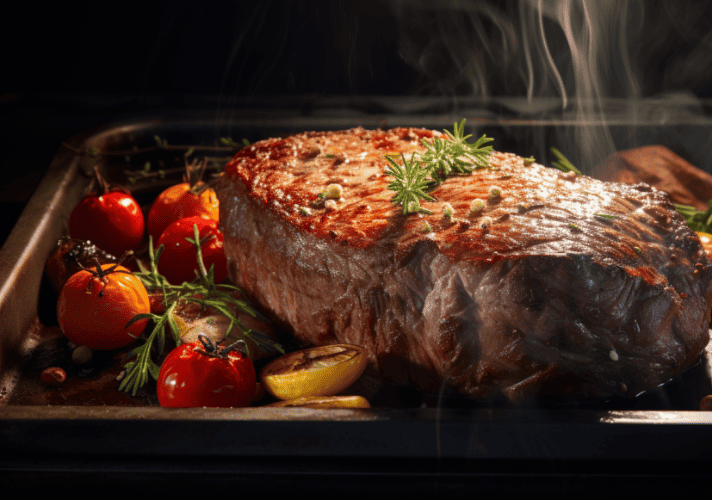 How long to cook steak in oven at 400