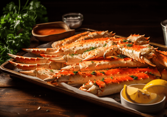 How to cook crab legs in the oven