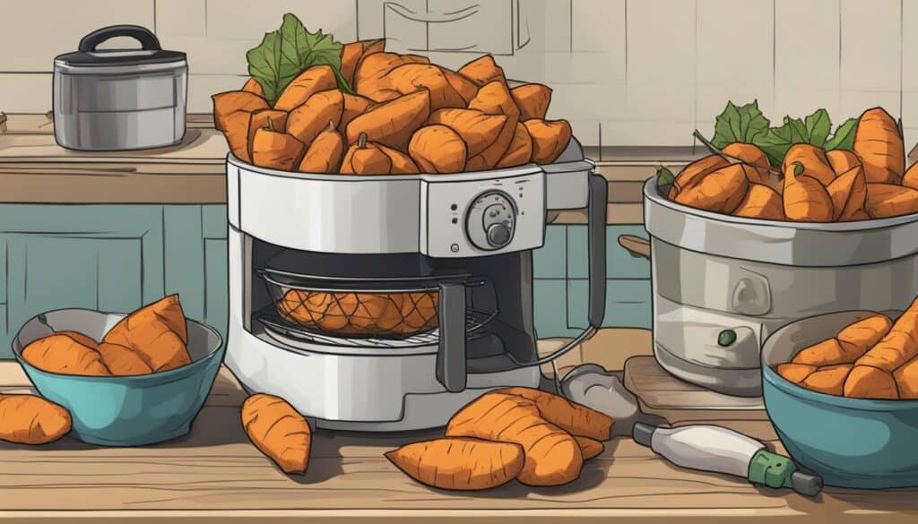 How to Cook Sweet Potatoes in Air Fryer