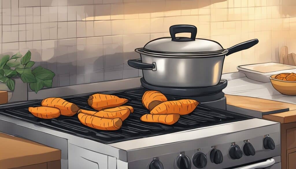 How to Cook Sweet Potatoes on the Stove