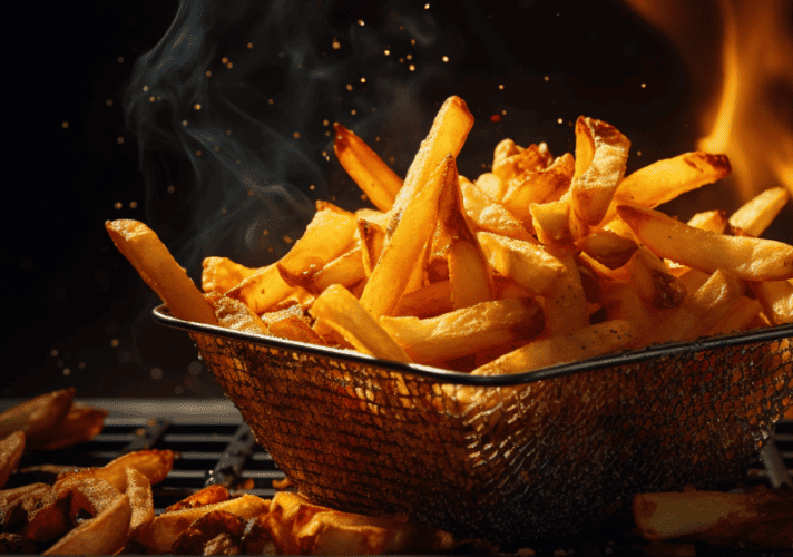 How to cook frozen french fries in an air fryer
